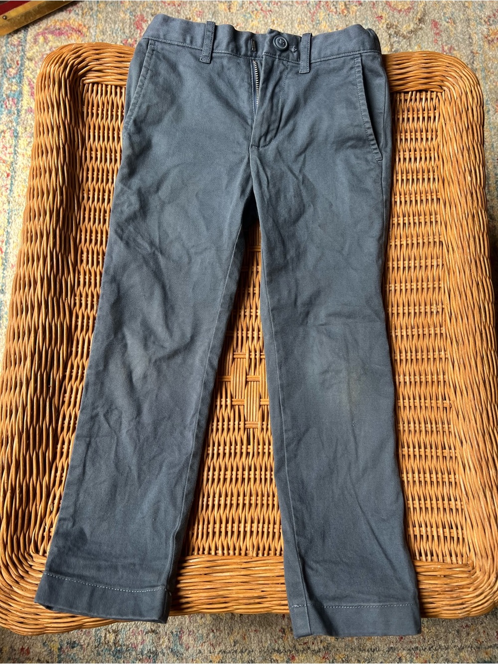 Crewcuts Boys Slate Blue khaki Pants size 5